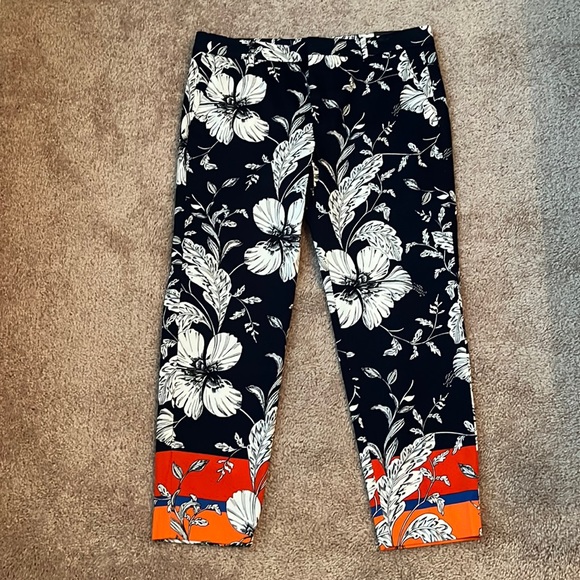 Zara Pants - NWT Zara Tropical Chino Fit Ankle Pants